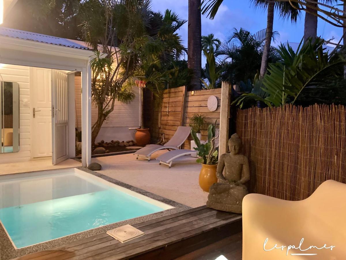 17 Les Palmes - Maison De Charme - Piscine Privee Et Acces Plage Sainte-Anne  Luaran gambar